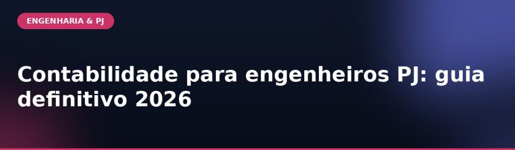 Contabilidade para engenheiros