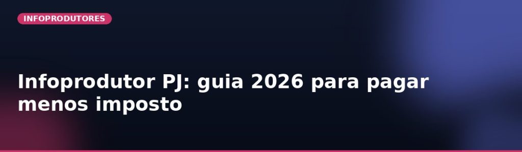 Infoprodutor PJ