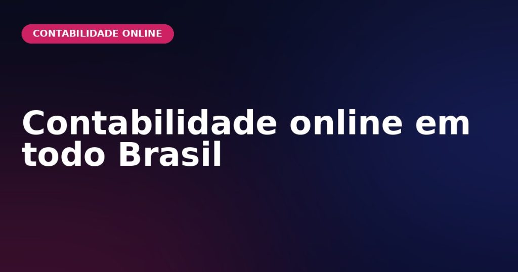 Contabilidade online