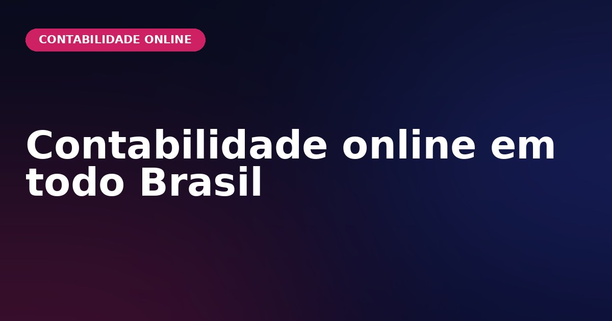 Contabilidade online